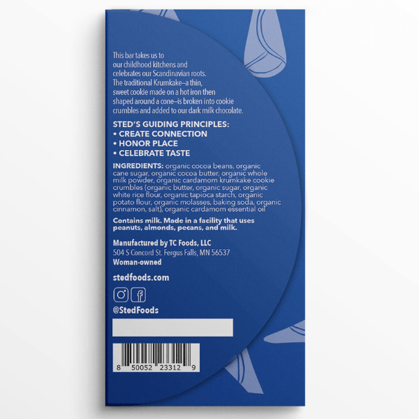 Sted Mini Cardamom Krumkake Cookie - Market 12