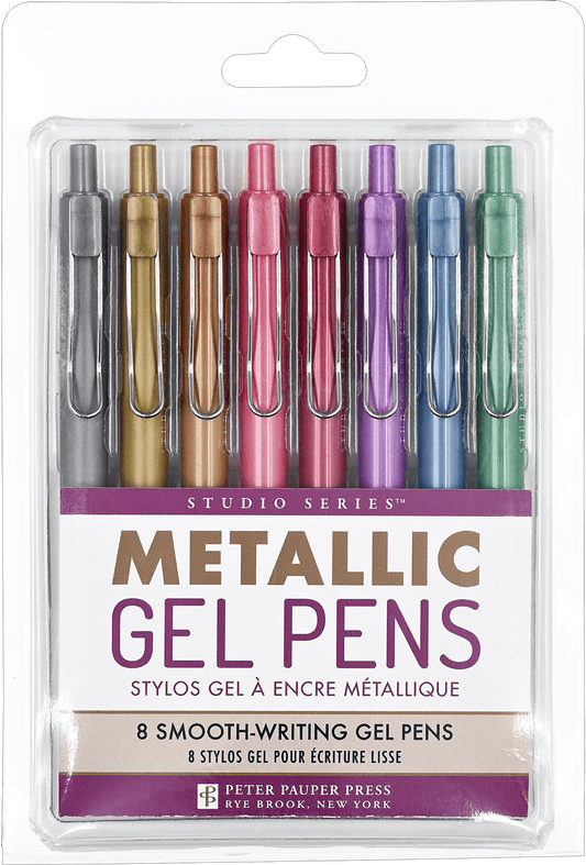 Studio Series Metallic Gel Pens - Market 12