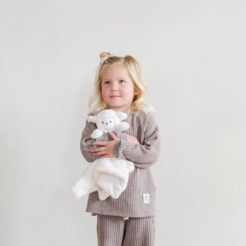 STUFFED ANIMAL LOVEYS: Lamb - Market 12