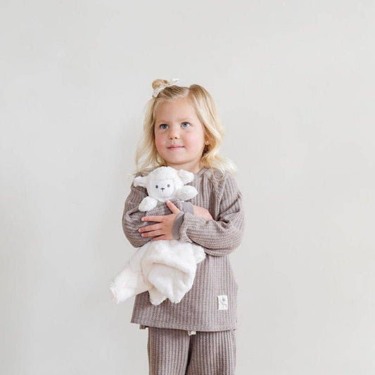 STUFFED ANIMAL LOVEYS: Lamb - Market 12