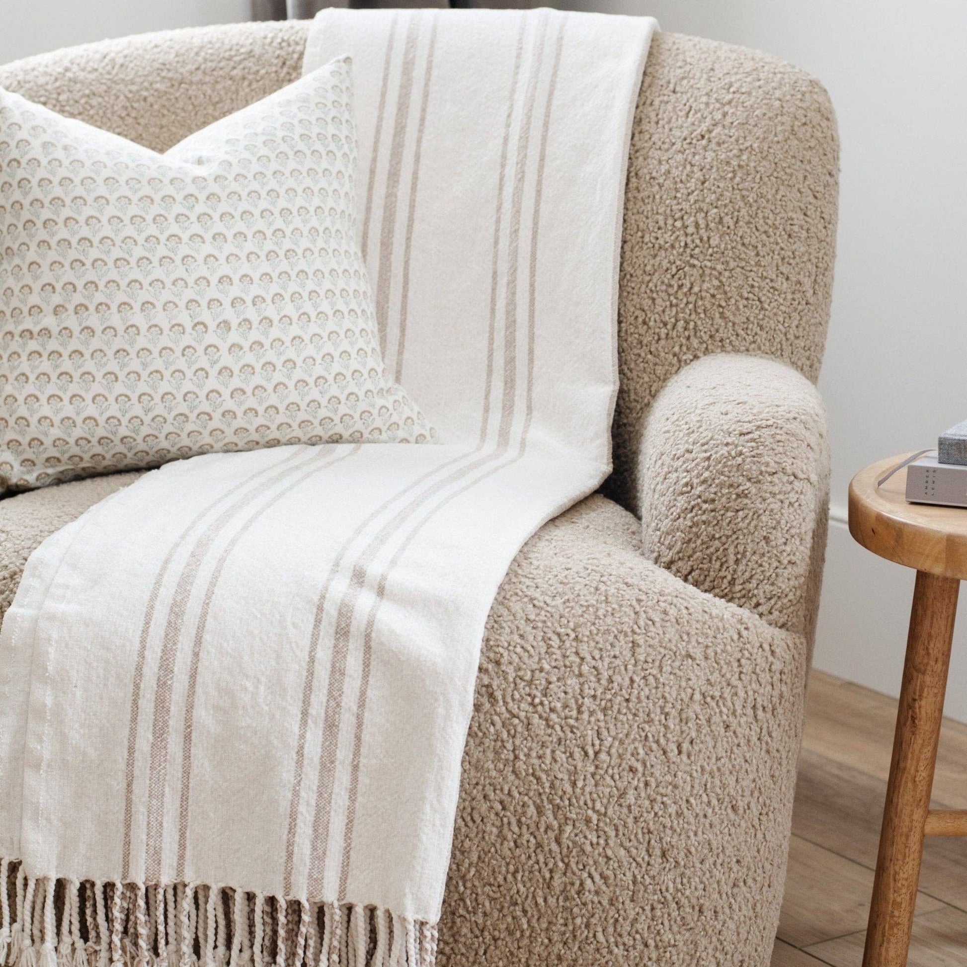 Sundance CHENILLE FRINGE THROW BLANKETS - Market 12