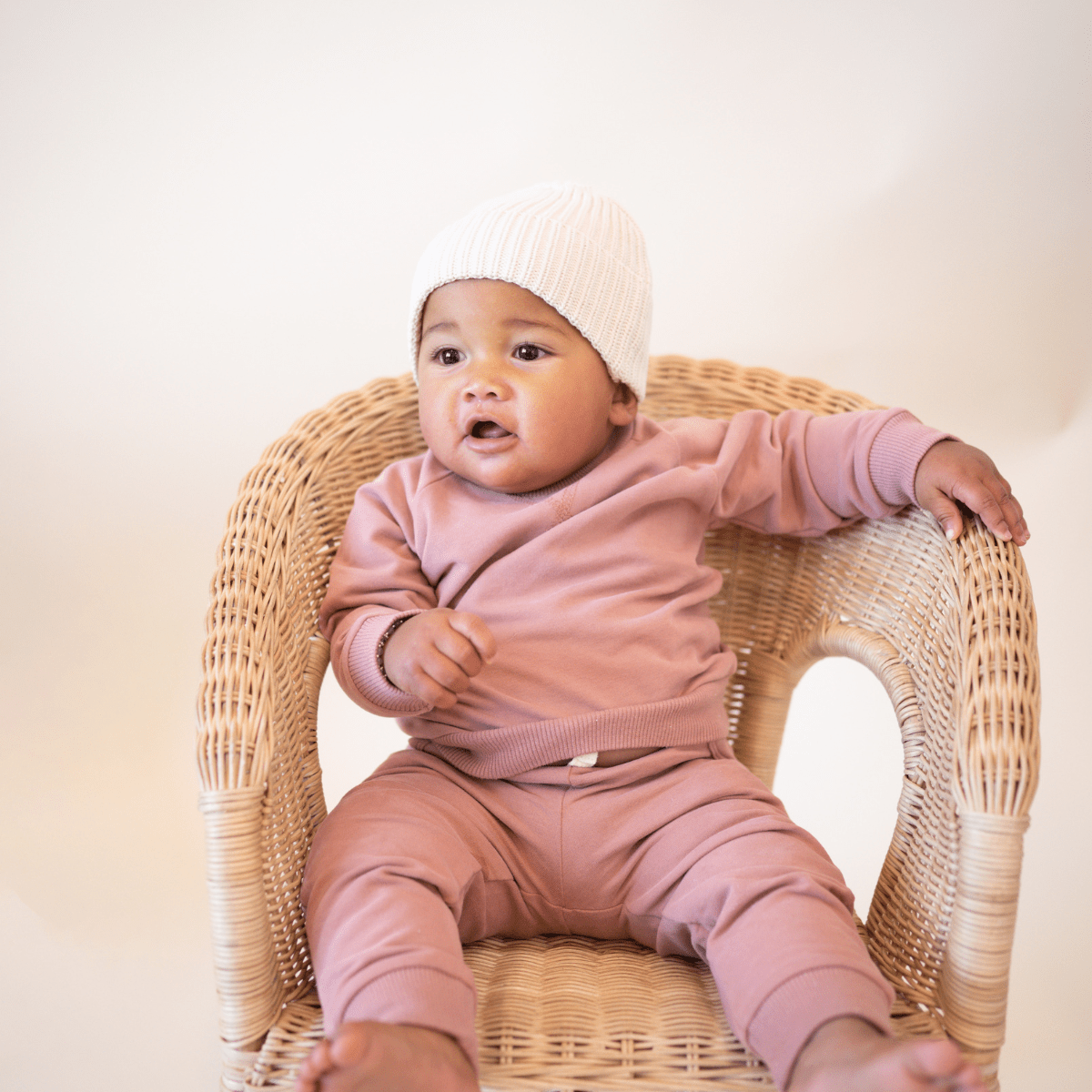 Sweatshirt + Jogger Matching Set | Brick: 0 - 3m - Market 12