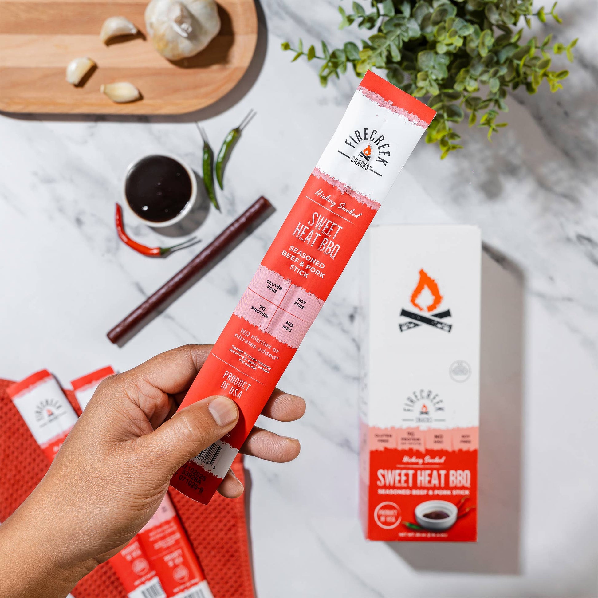 Sweet Heat BBQ Snack Stix - 1oz ea - Market 12