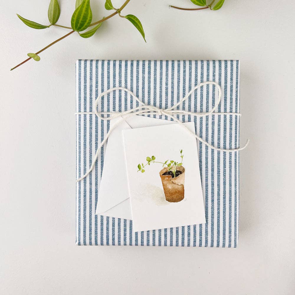 Sweet pea mini notecards - Market 12