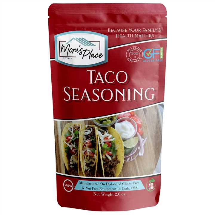 Taco Seasoning Gluten Free,Bold, Southwest Flavor - Market 12