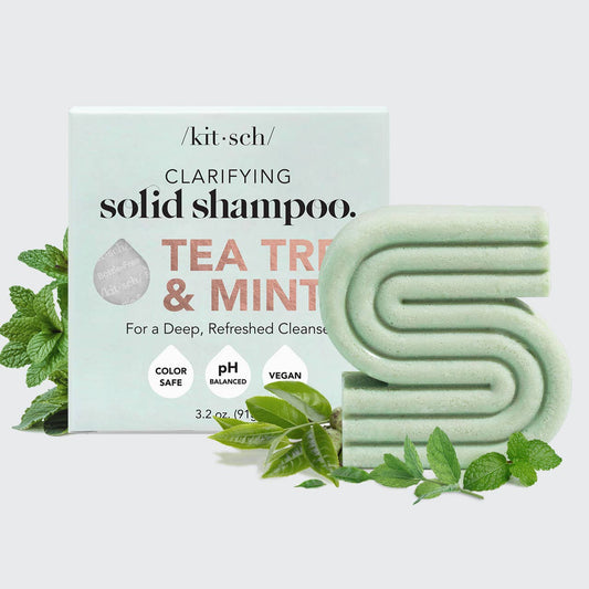 Tea Tree + Mint Clarifying Shampoo Bar - Market 12