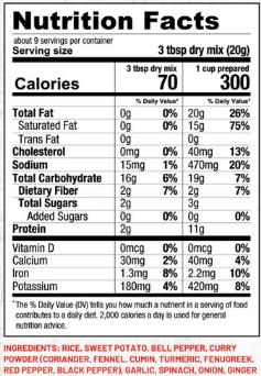 Thai Wai Coconut Curry Soup Mix GF - Market 12