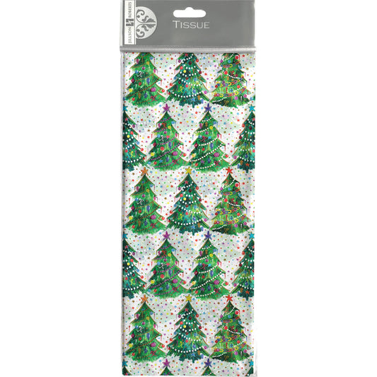 Tissue - Printed Christmas Trees - Market 12