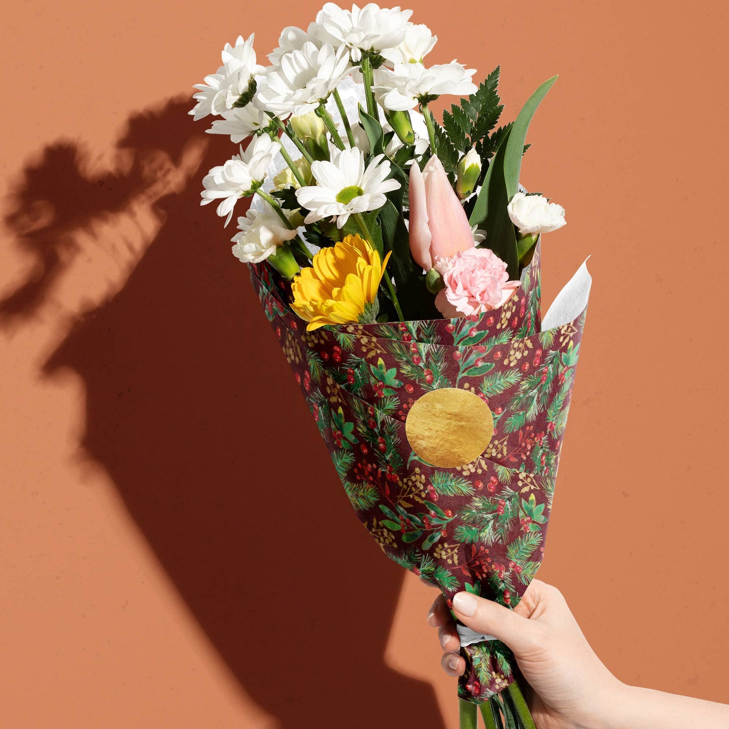 Tissue - Printed - Winter Foliage - Market 12