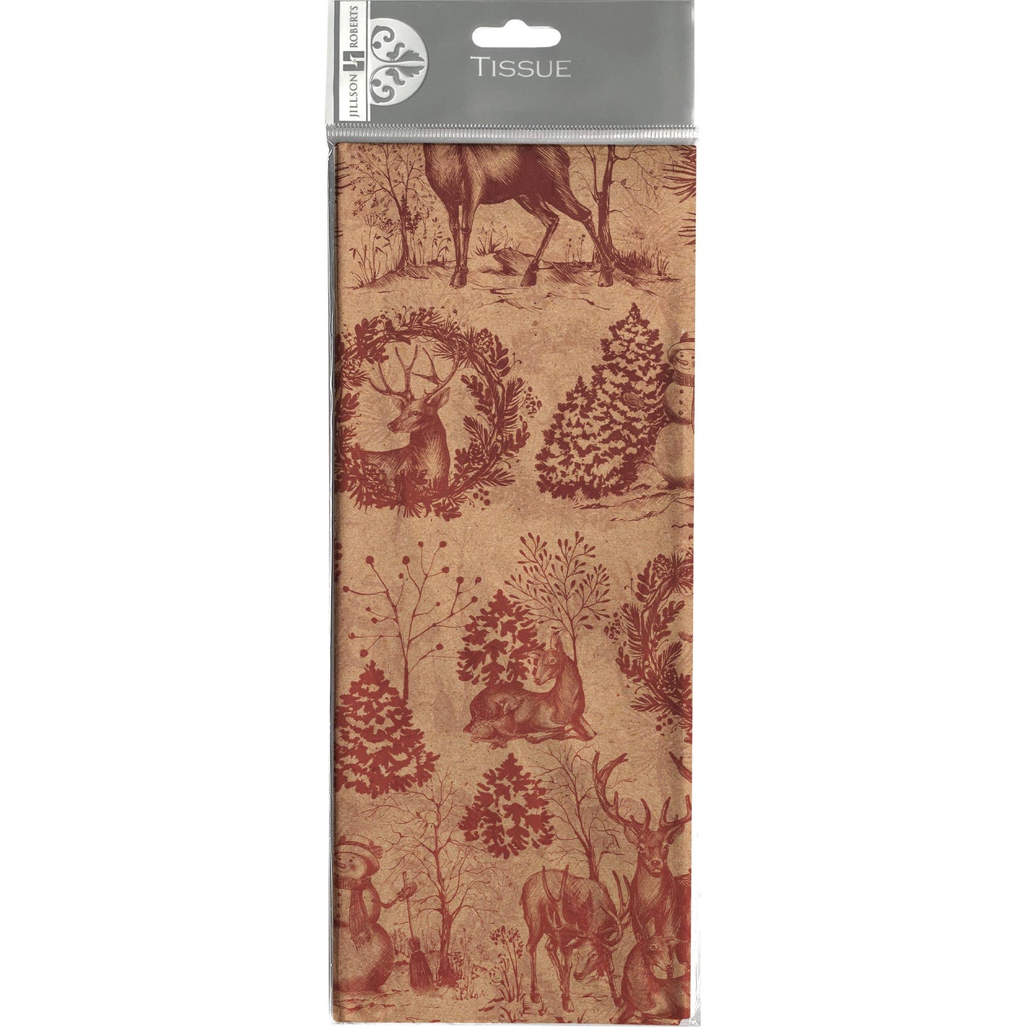 Tissue - Printed Winter Woods - Market 12