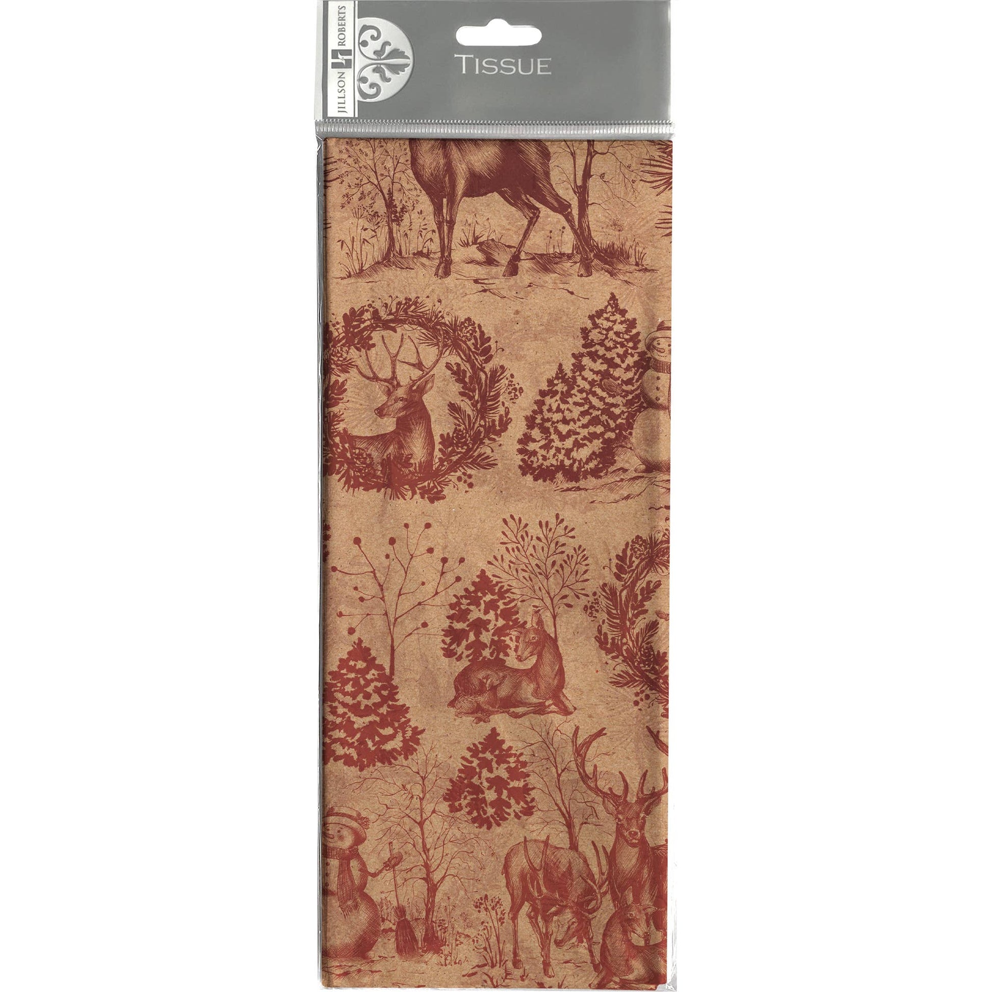 Tissue - Printed Winter Woods - Market 12