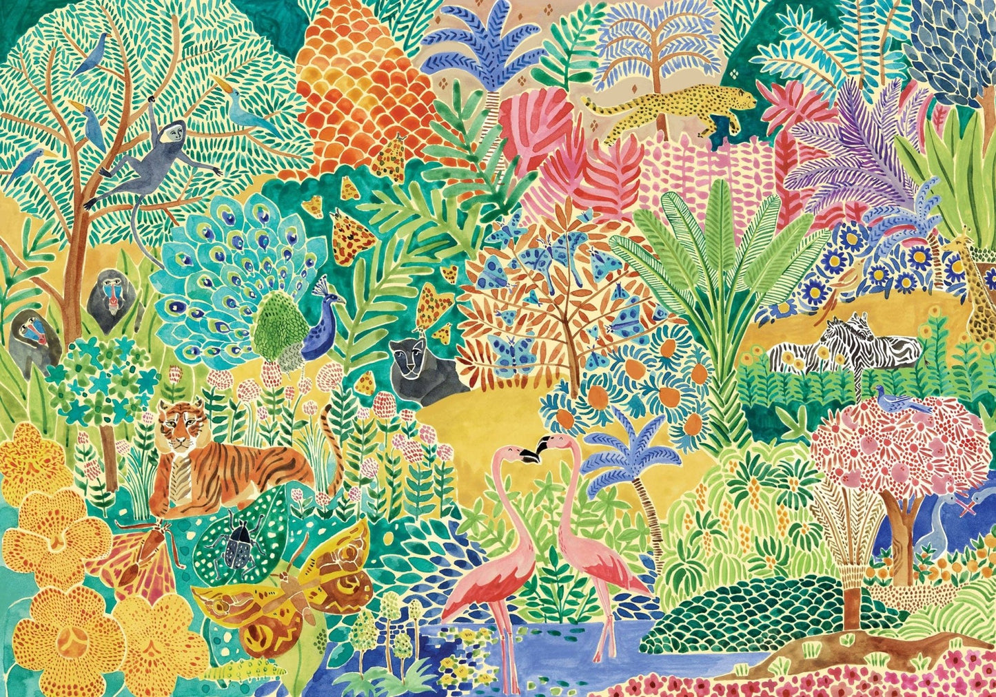 Tropical Dream 1000 Piece Jigsaw Puzzle - Market 12