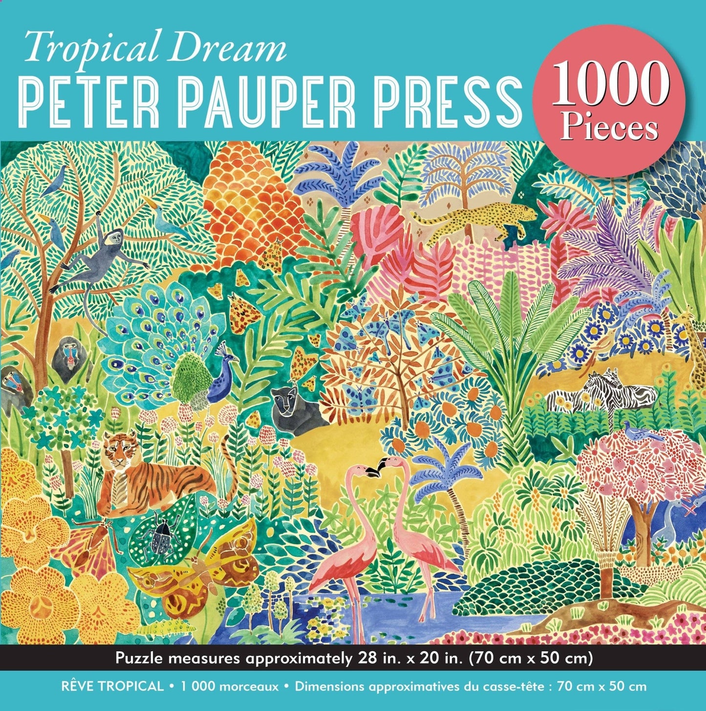 Tropical Dream 1000 Piece Jigsaw Puzzle - Market 12
