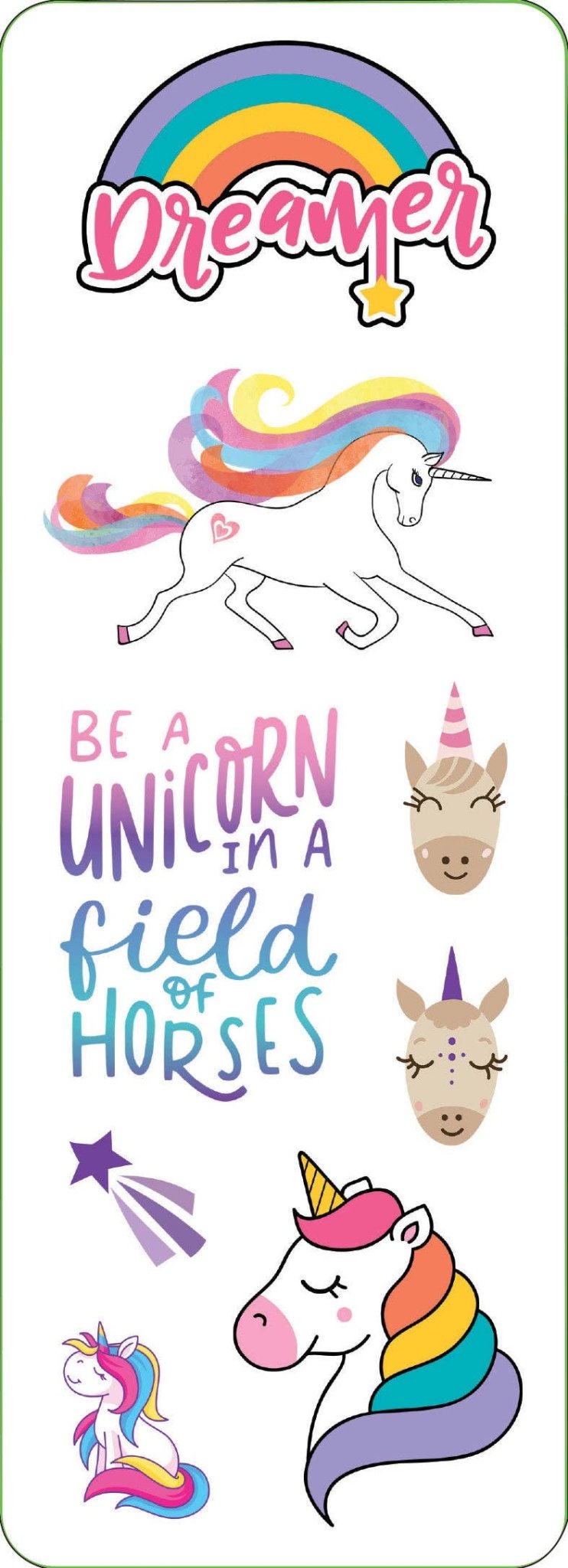Unicorns Sticker Set - Market 12