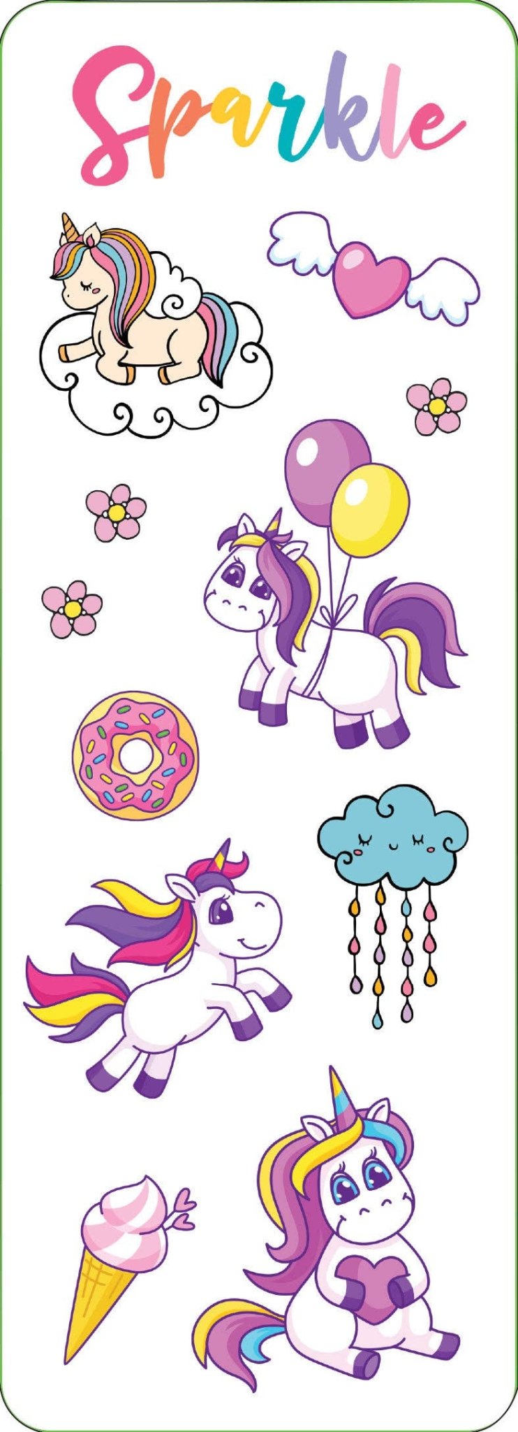 Unicorns Sticker Set - Market 12