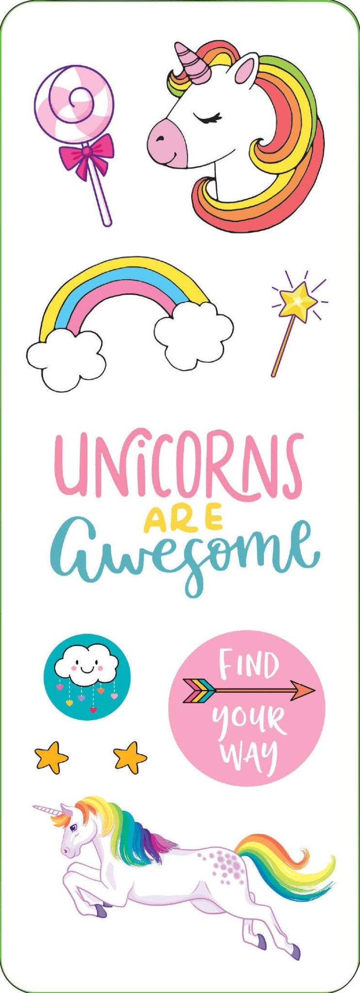 Unicorns Sticker Set - Market 12