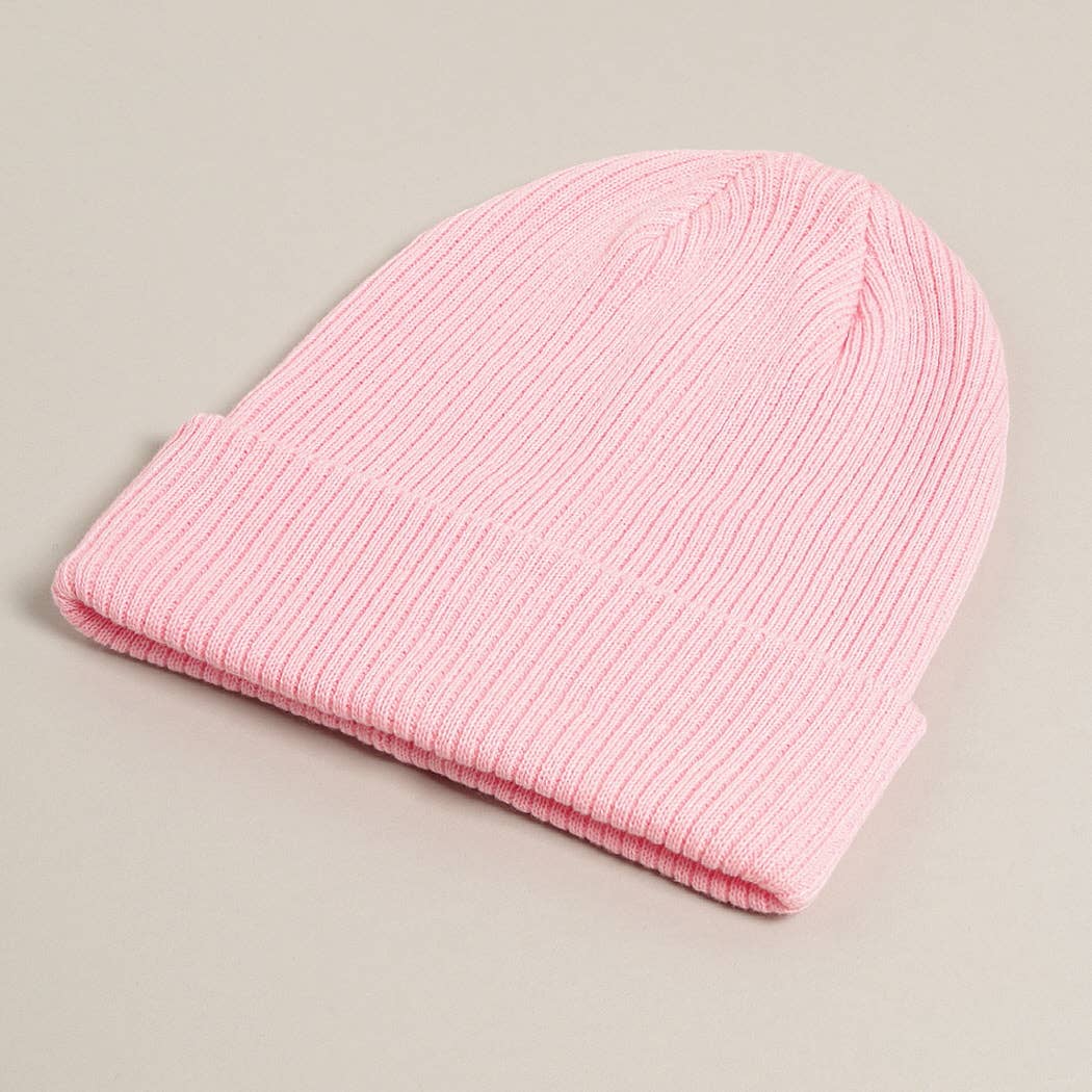 Unisex Cotton Knitted Beanies: PUTTY, ONE SIZE - Market 12