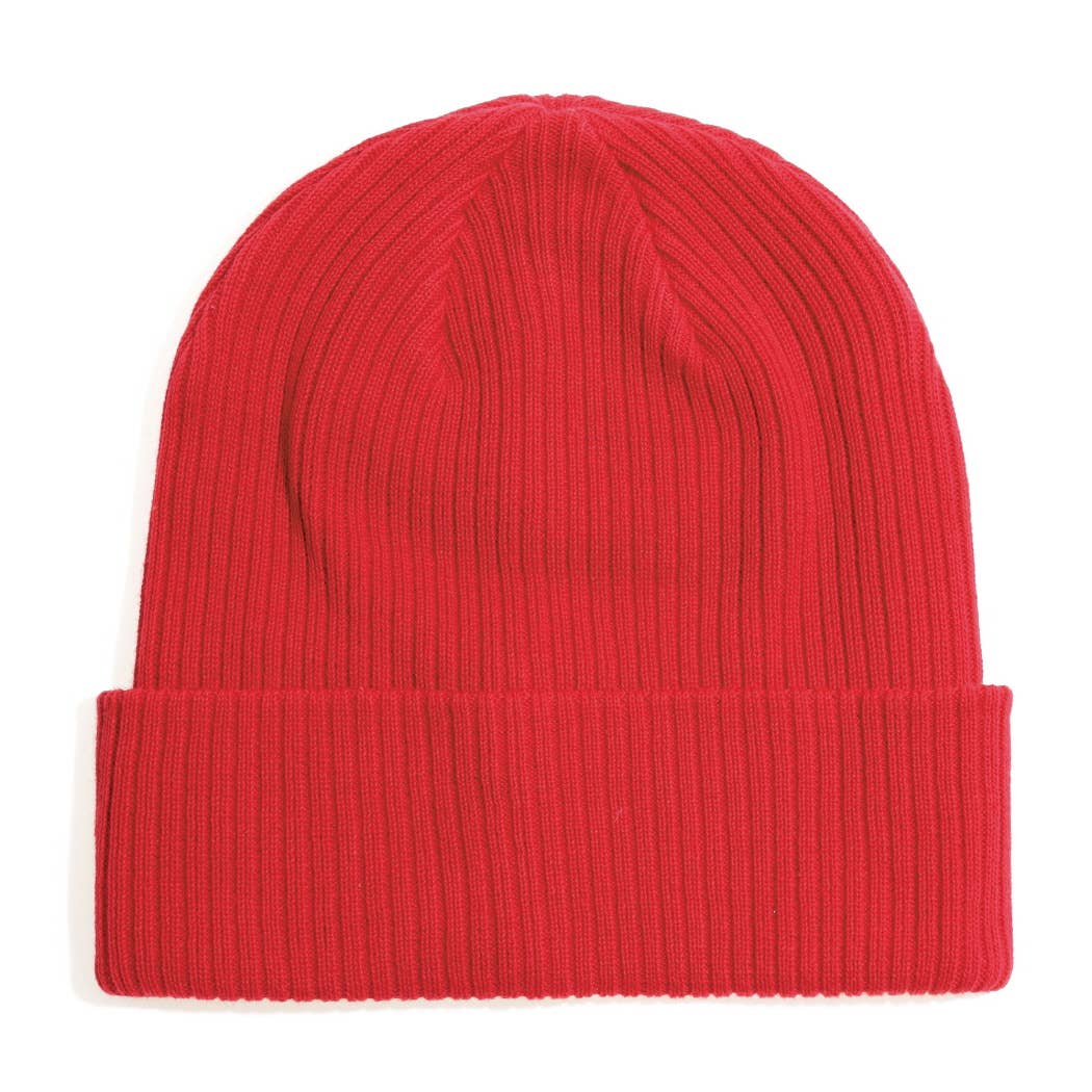 Unisex Cotton Knitted Beanies: PUTTY, ONE SIZE - Market 12