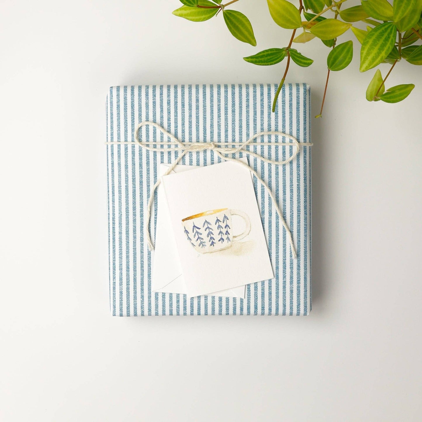 Vine mug mini notecard - Market 12