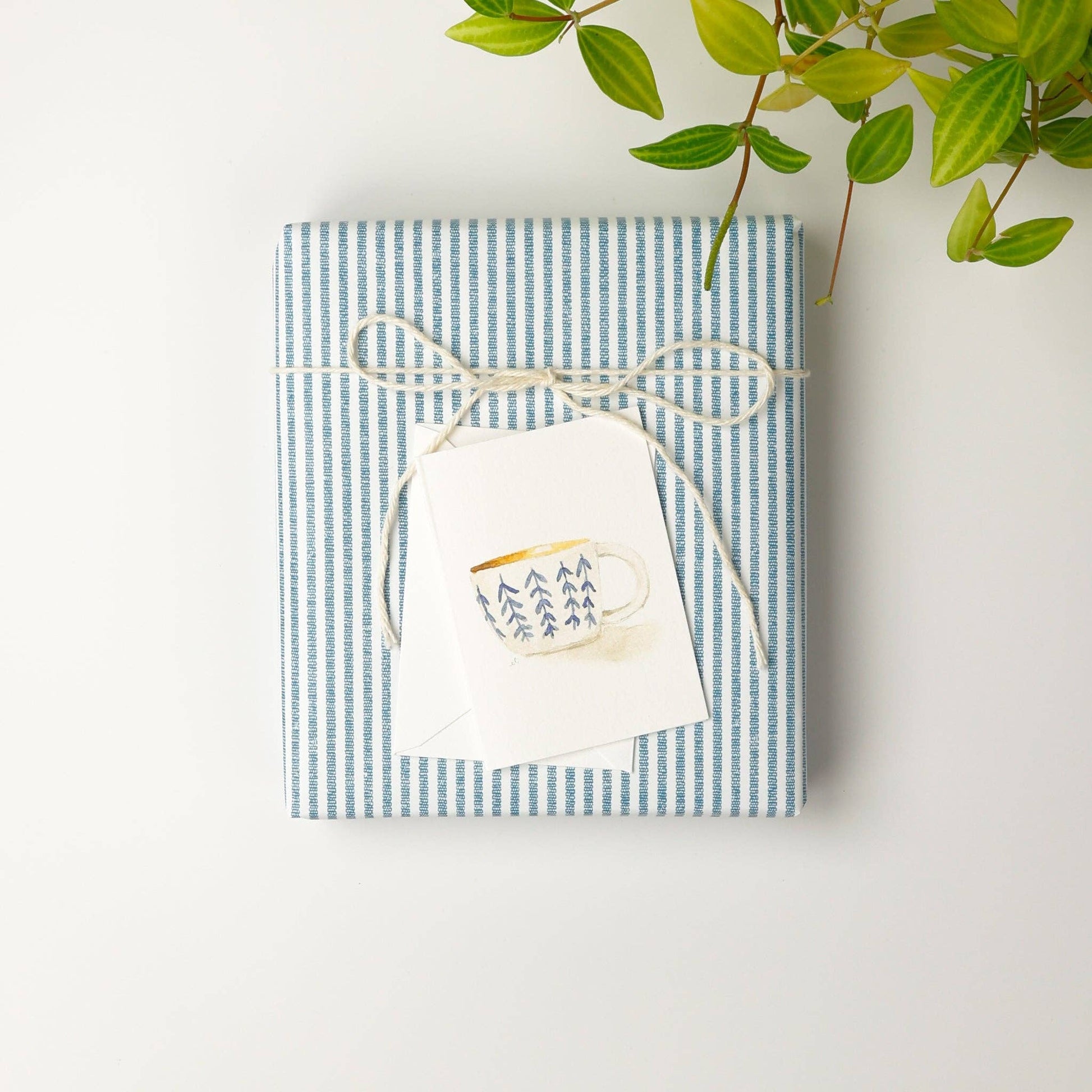 Vine mug mini notecard - Market 12