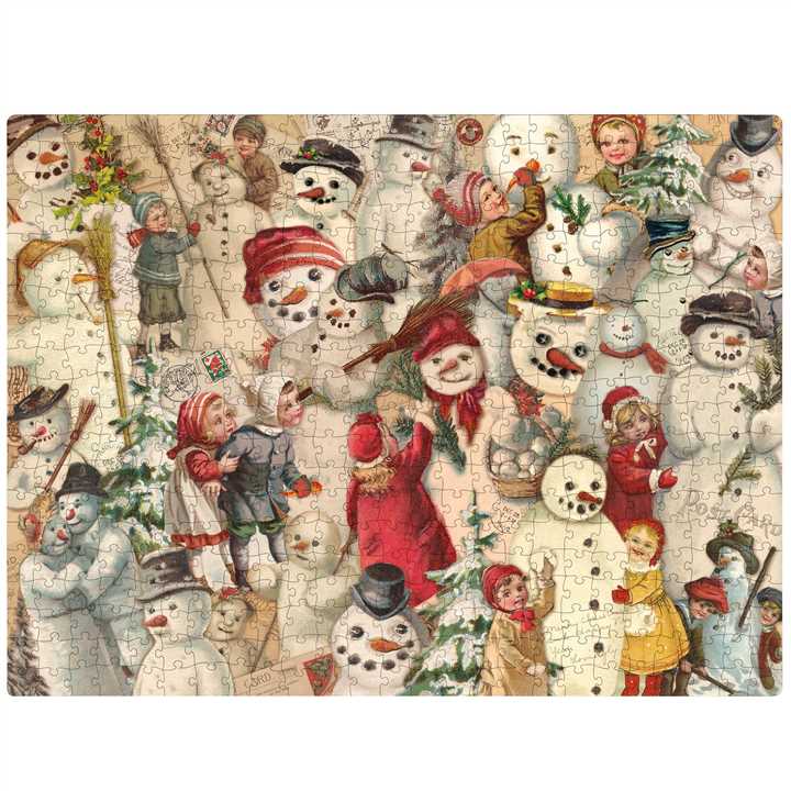Vintage Christmas Puzzle - Market 12