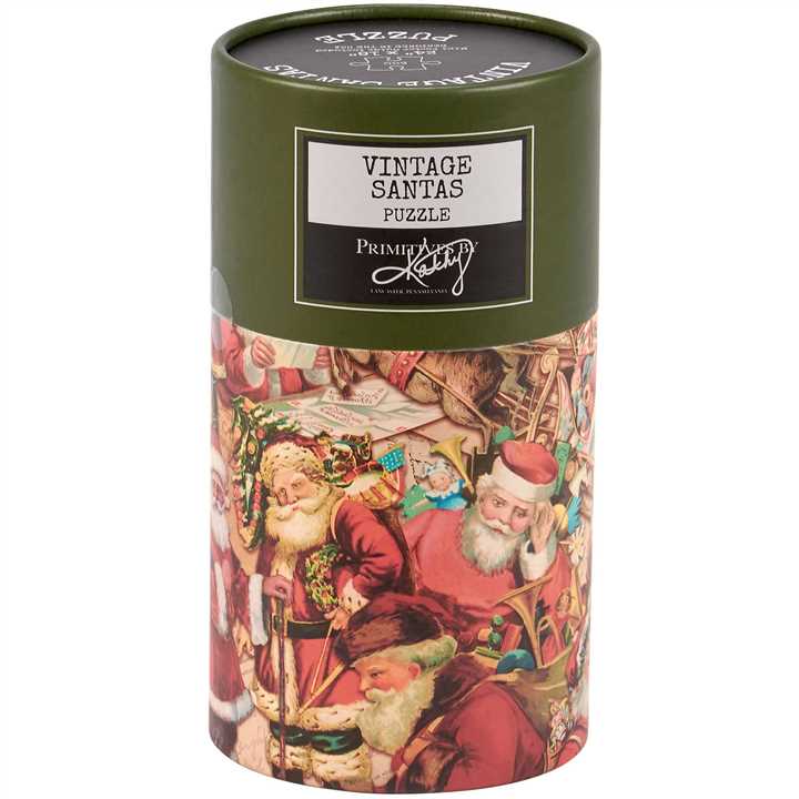 Vintage Christmas Puzzle - Market 12