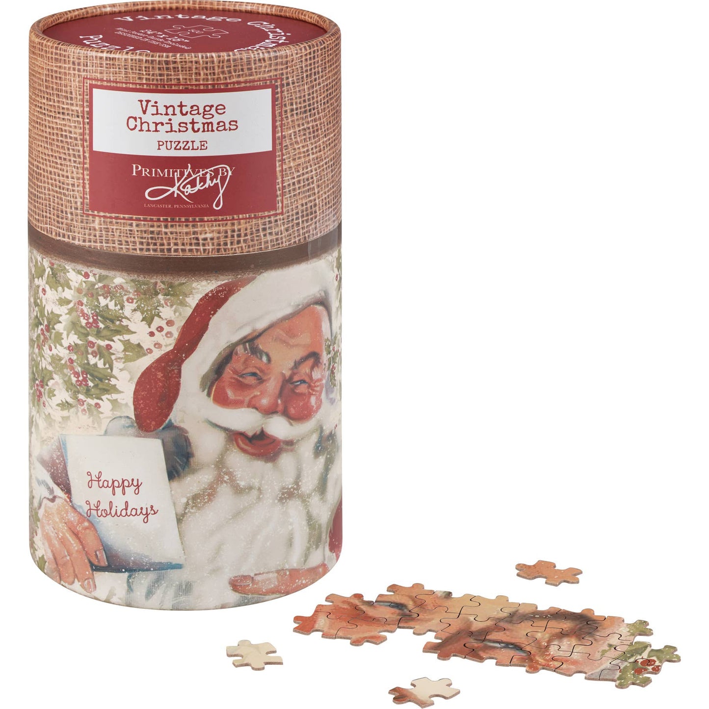 Vintage Santa Puzzle - Market 12