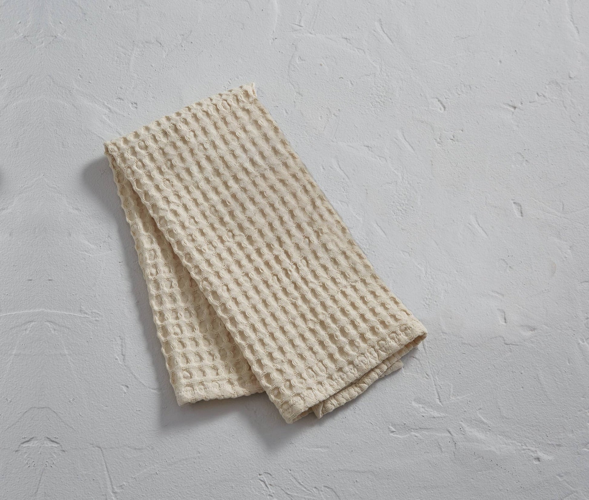 Waffle Weave Towel - Pebble - Market 12