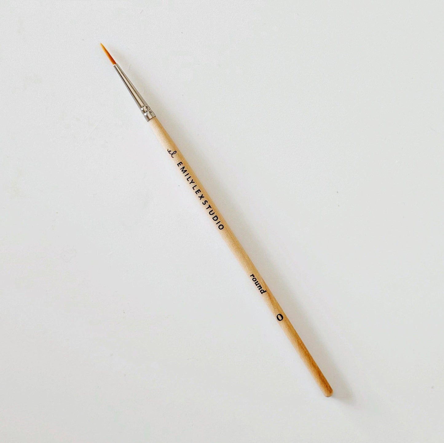 Watercolor paintbrush set of five wood brushes - Market 12