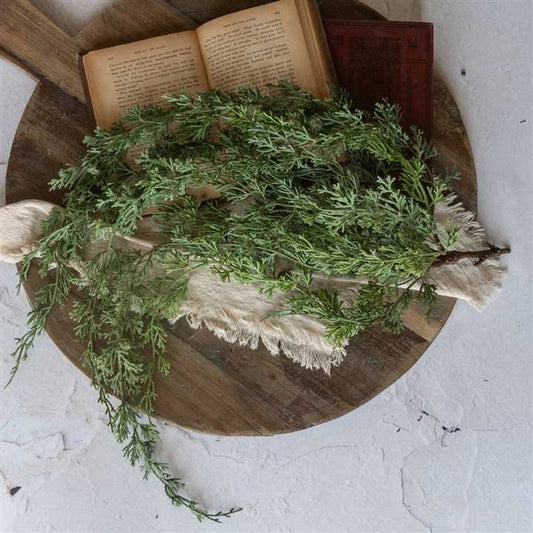 Weeping Cedar Soft Touch Hanging Bush - Market 12