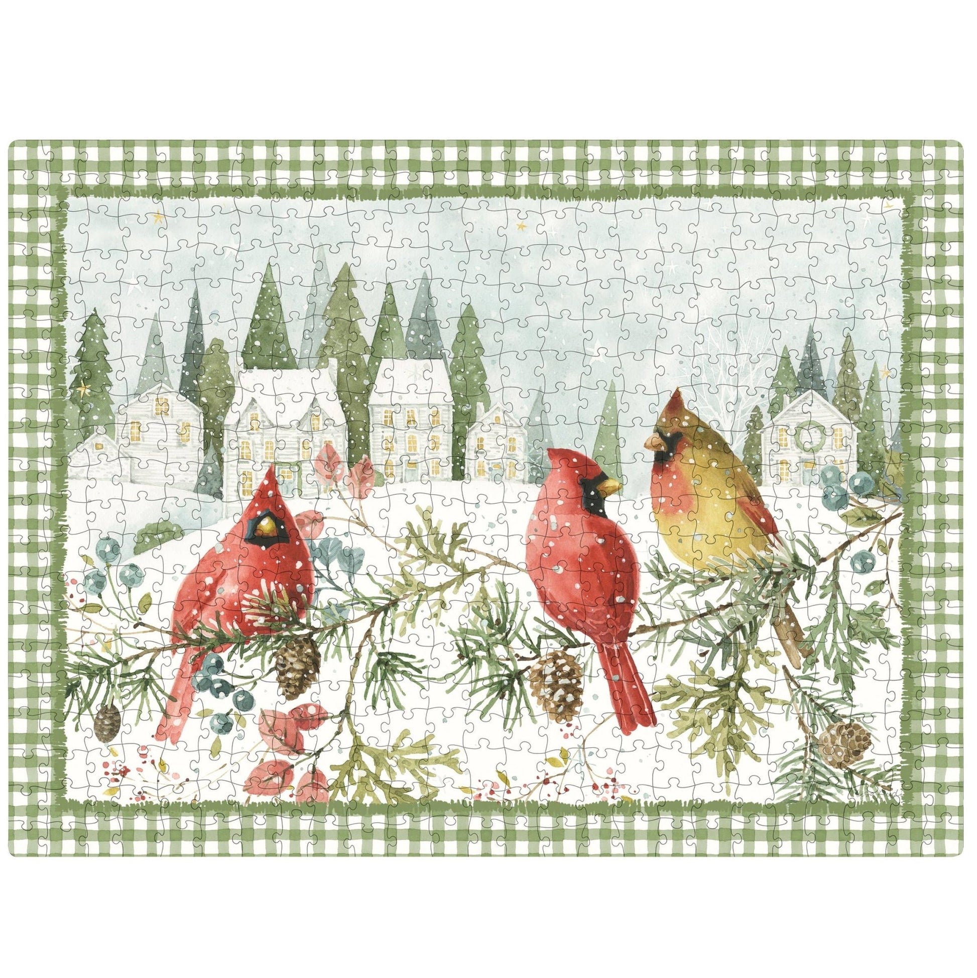Winter Cardinal Puzzle - Market 12