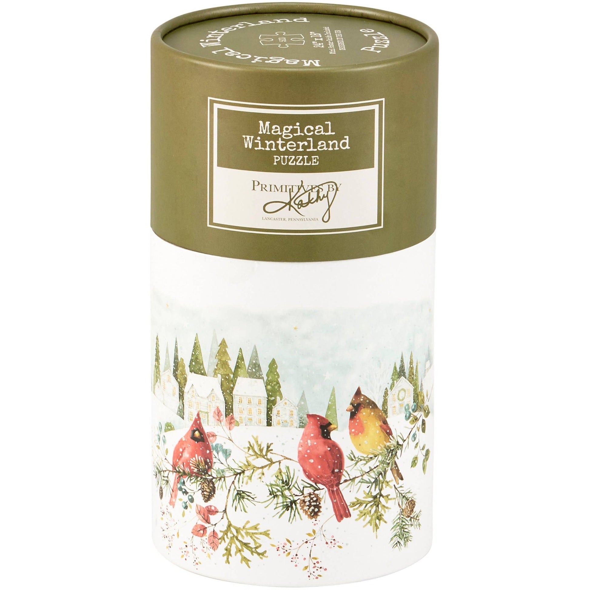 Winter Cardinal Puzzle - Market 12