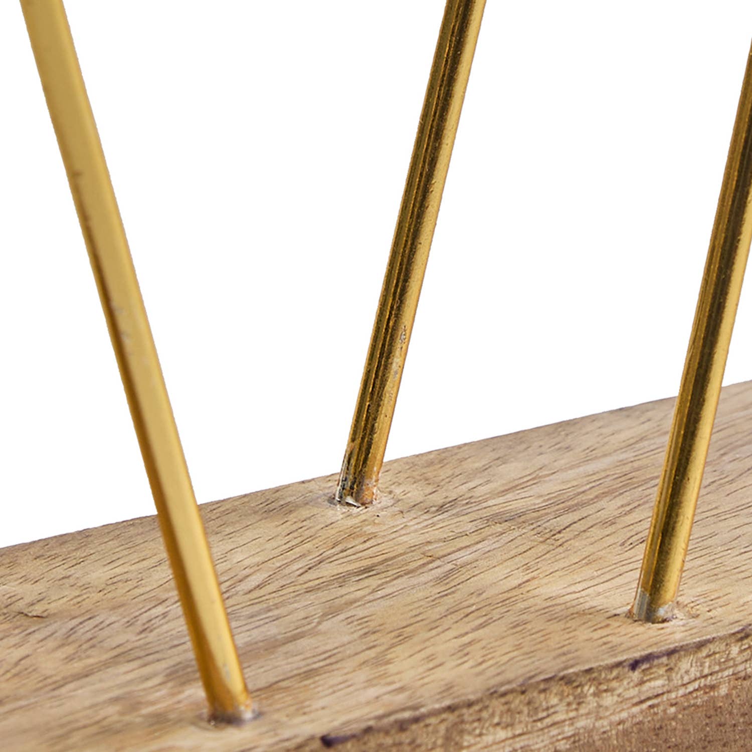 Wood Gold Bar Napkin Holder - Market 12