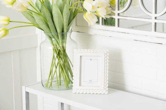 Wood Photo Frame Scallop Edge - Market 12